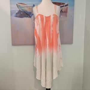 Mirror Image Tie-Dye Handkerchief Dress